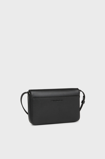 Calvin Klein Logolu Ayarlanabilir Omuz Askılı K60K6119650GX Bayan Çanta K60K611965 0GX SİYAH - 4