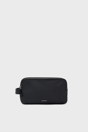 Calvin Klein Logolu Çift Fermuarlı K50K512952BEH Erkek Çanta K50K512952 BEH SİYAH - 1