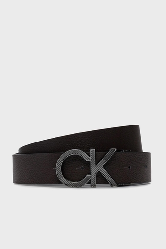 Calvin Klein Logolu Çift Taraflı Deri K50K511337BEH Erkek Kemer K50K511337 BEH SİYAH - 3