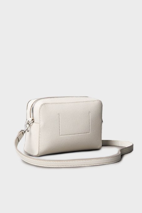 Calvin Klein Logolu Çıkarılabilir Askılı LV04K3162GCJH Bayan Çanta LV04K3162G CJH BEYAZ - 2