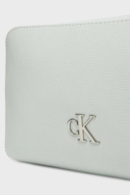 Calvin Klein Logolu Çıkarılabilir Askılı LV04K3162GGN9 Bayan Çanta LV04K3162G GN9 AÇIK GRİ - 4