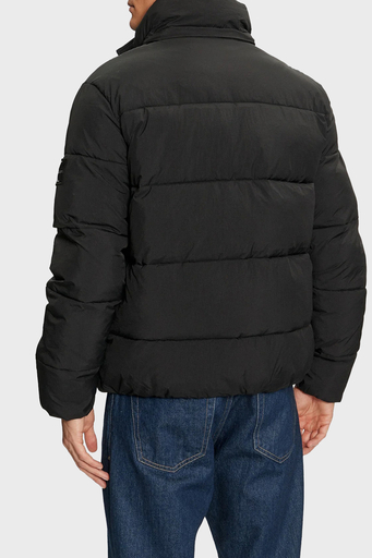 Calvin Klein Logolu Çıkarılabilir Kapüşonlu Şişme J30J326104BEH Erkek Mont J30J326104 BEH SİYAH - 10