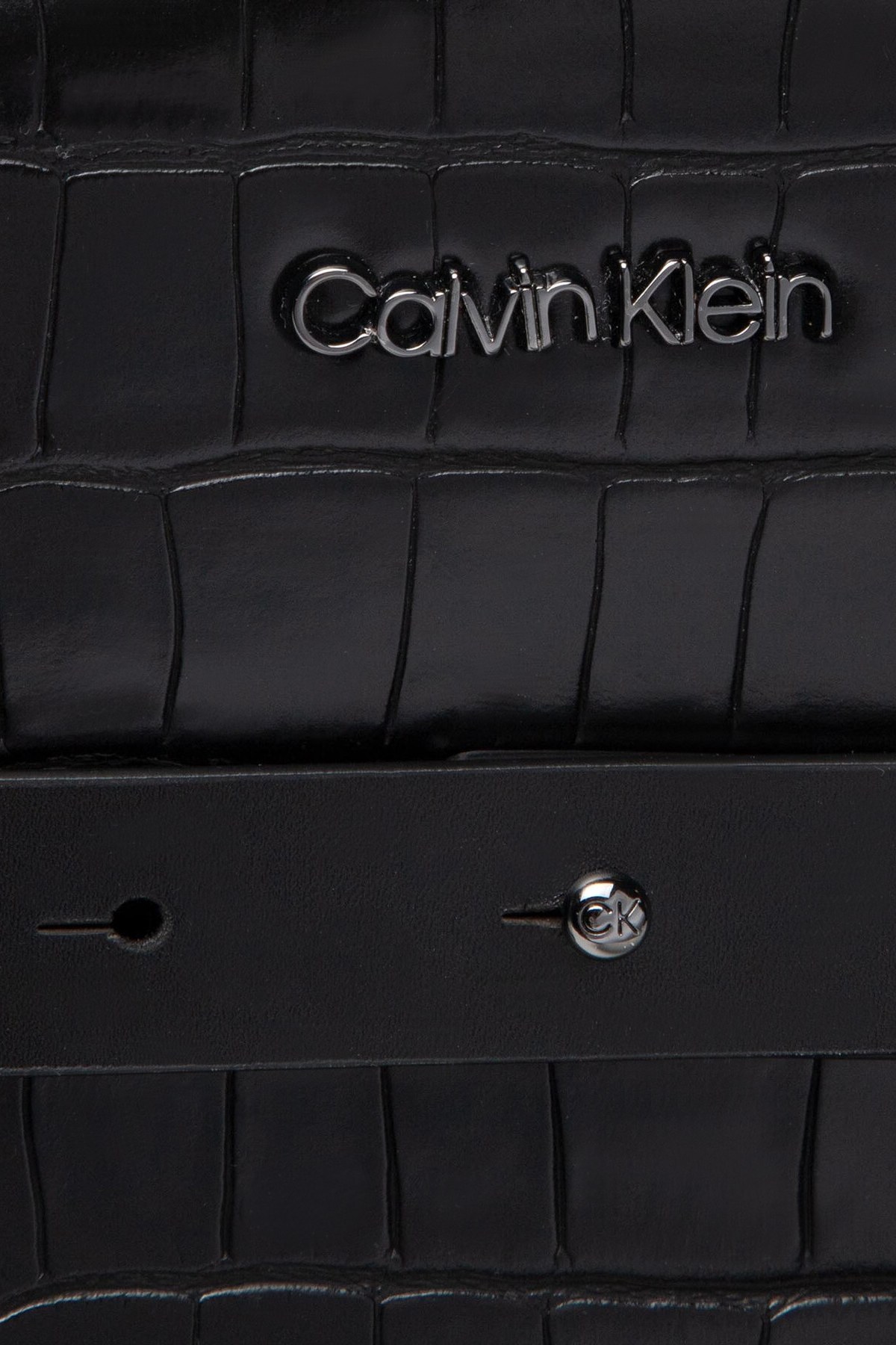 Calvin Klein Logolu Çıkarılabilir Uzatma Askılı Bayan Çanta K60K608886 BAX SİYAH