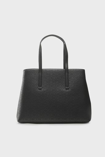 Calvin Klein Logolu Çıkarılabilir Uzatma Askılı K60K6106280GJ Bayan Çanta K60K610628 0GJ SİYAH - 4