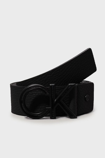 Calvin Klein Logolu Deri K50K509201BAX Erkek Kemer K50K509201 BAX SİYAH - 1