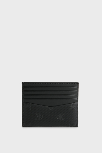 Calvin Klein Logolu Deri K50K5104340GJ Erkek Kartlık K50K510434 0GJ BEYAZ - 1