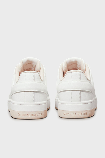 Calvin Klein Logolu Deri Sneaker YW0YW016500LA Bayan Ayakkabı YW0YW01650 0LA BEYAZ - 4