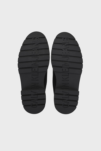 Calvin Klein Logolu Deri YM0YM002620GT Erkek Bot YM0YM00262 0GT SİYAH - 4