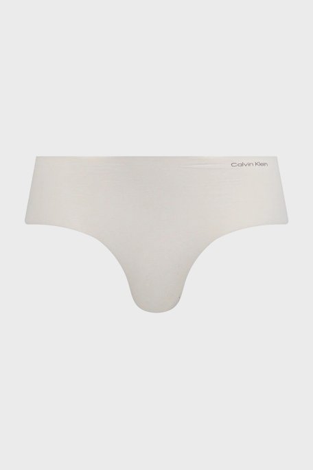 Calvin Klein Logolu Dikişsiz 3 Pack 000QD3559EWAM Bayan Külot 000QD3559E WAM Siyah-Beyaz-Pudra - 3