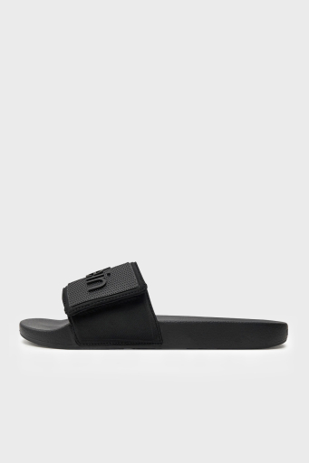 Calvin Klein Logolu Düz HM0HM01437BEH Erkek Terlik HM0HM01437 BEH SİYAH - 8