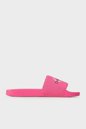Calvin Klein Logolu Düz YW0YW001030J0 Bayan Terlik YW0YW00103 0J0 PEMBE - 1