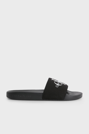 Calvin Klein Logolu Düz YW0YW00103BDS Bayan Terlik YW0YW00103 BDS SİYAH - 1