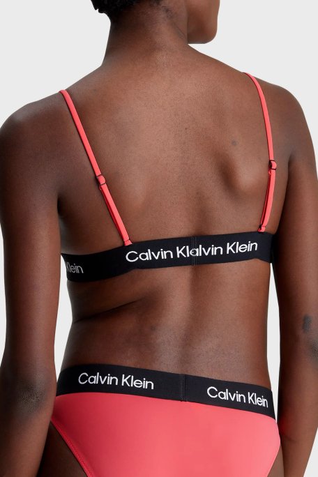 Calvin Klein Logolu Elastik Bel Bantlı KW0KW02353TBK Bayan Bikini Altı KW0KW02353 TBK MERCAN - 2