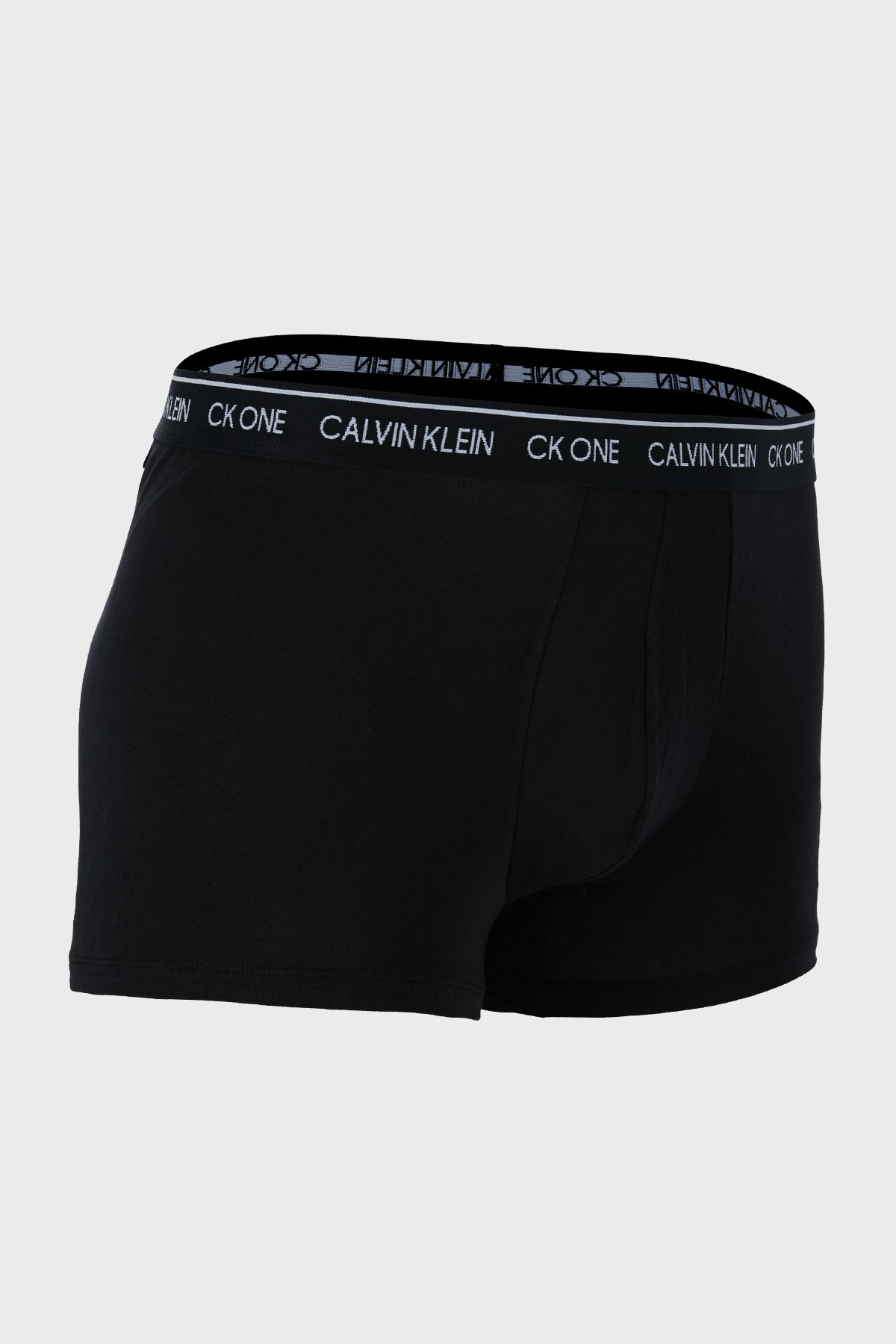 Calvin Klein Logolu Elastik Bel Bantlı Pamuklu 2 Pack Erkek Boxer 000NB2385A 21X SİYAH