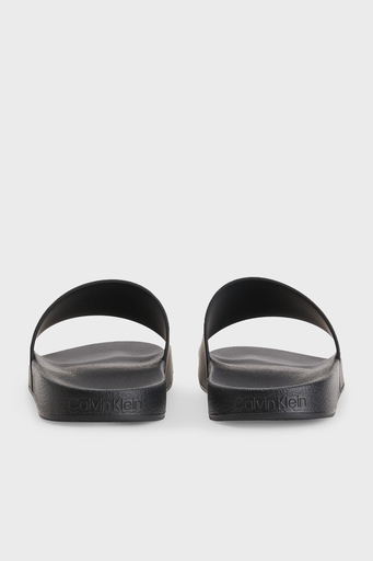 Calvin Klein Logolu Erkek Terlik HM0HM00455 BEH SİYAH - 4