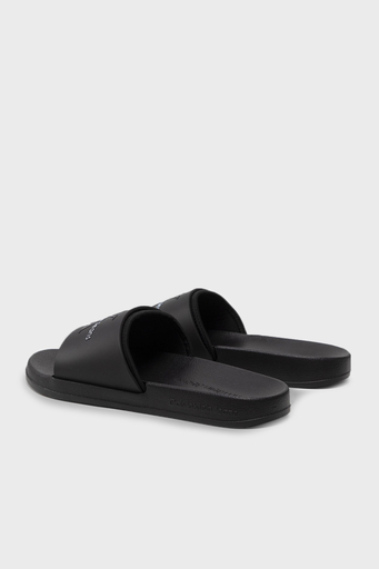 Calvin Klein Logolu Erkek Terlik YM0YM00361 BDS SİYAH - 2