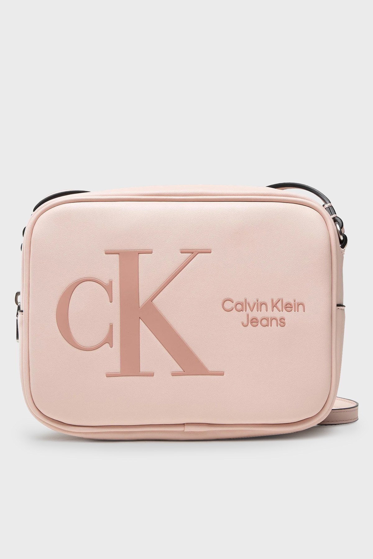 Calvin Klein Logolu Fermuarlı Bayan Çanta K60K609309 TFT PEMBE