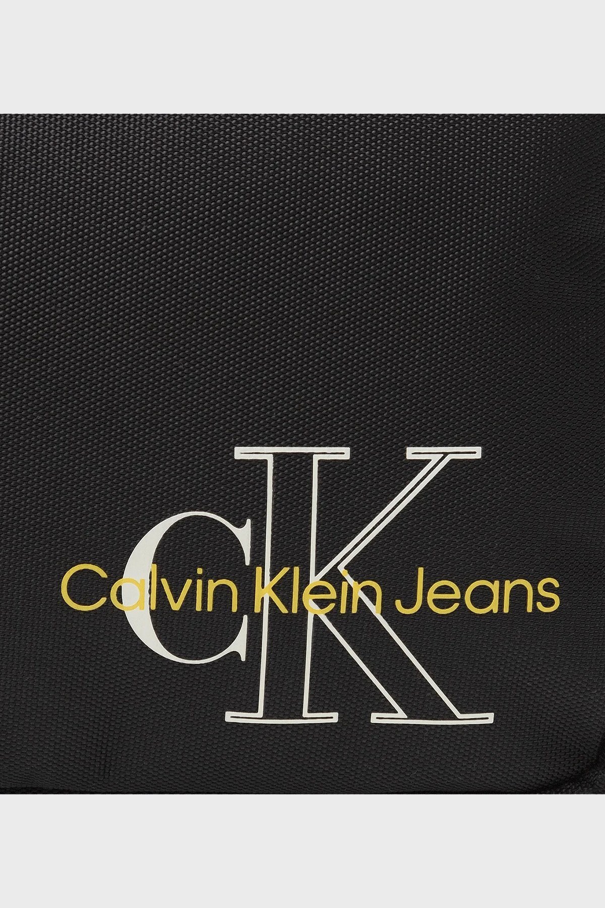Calvin Klein Logolu Fermuarlı Erkek Çanta K50K508940 BDS SİYAH