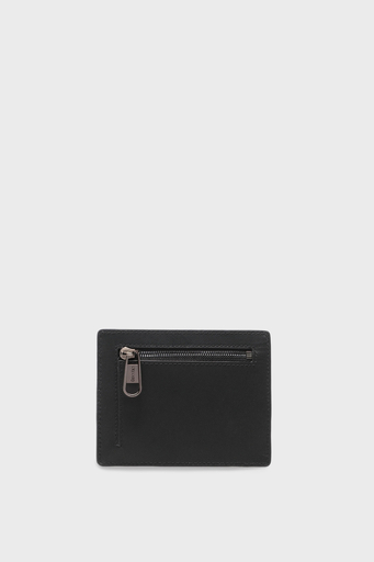 Calvin Klein Logolu Fermuarlı K50K510299BAX Erkek Kartlık K50K510299 BAX SİYAH - 2