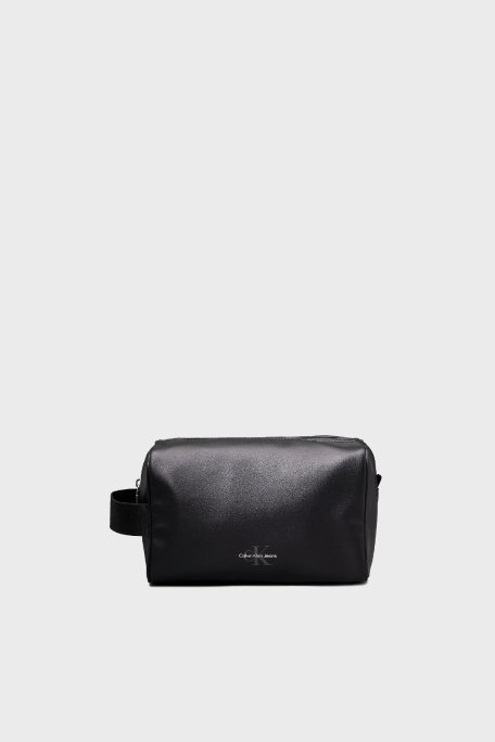 Calvin Klein Logolu Fermuarlı K50K512581BEH Erkek Çanta K50K512581 BEH SİYAH - 1