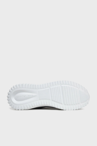 Calvin Klein Logolu Fileli Sneaker YM0YM011850GM Erkek Ayakkabı YM0YM01185 0GM SİYAH-BEYAZ - 5