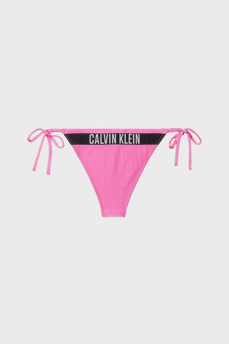 Calvin Klein Logolu Fitilli Yandan Bağlamalı KW0KW02390TOZ Bayan Bikini Altı KW0KW02390 TOZ PEMBE - 5