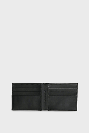 Calvin Klein Logolu Hakiki Deri K50K510430BDS Erkek Cüzdan K50K510430 BDS SİYAH - 3