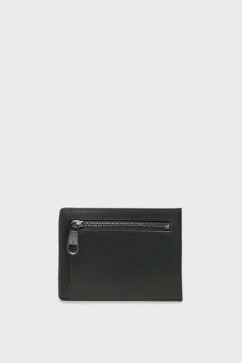 Calvin Klein Logolu Hakiki Deri K50K510596BAX Erkek Kartlık K50K510596 BAX SİYAH - 2