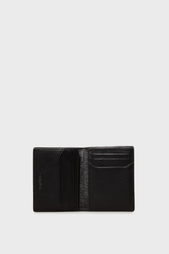 Calvin Klein Logolu Hakiki Deri K50K512859BEH Erkek Cüzdan K50K512859 BEH SİYAH - 3
