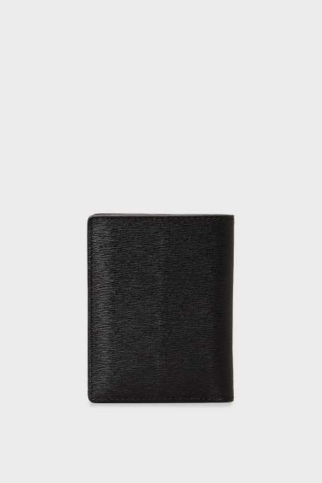 Calvin Klein Logolu Hakiki Deri K50K512859BEH Erkek Cüzdan K50K512859 BEH SİYAH - 2