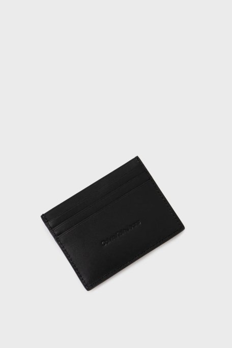 Calvin Klein Logolu Hakiki Deri LV04G1031GUB1 Erkek Kartlık LV04G1031G UB1 SİYAH - 5
