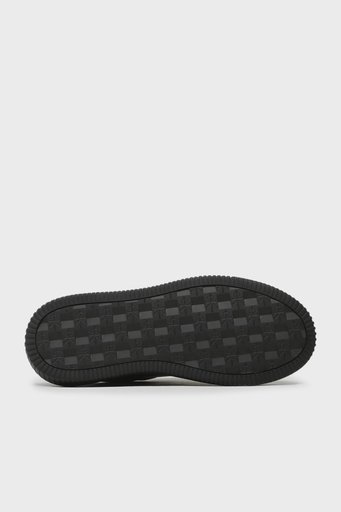 Calvin Klein Logolu Hakiki Deri Sneaker YM0YM00703BEH Erkek Ayakkabı YM0YM00703 BEH SİYAH - 4