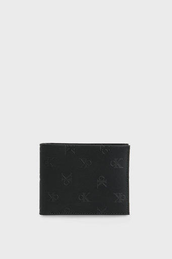 Calvin Klein Logolu K50K5104380GJ Erkek Cüzdan K50K510438 0GJ SİYAH - 1
