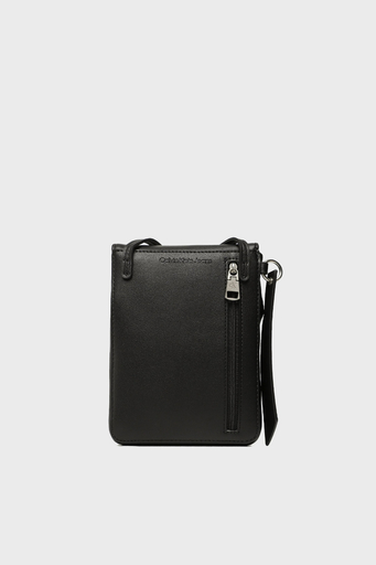 Calvin Klein Logolu K60K610608BDS Bayan Telefon Çantası K60K610608 BDS SİYAH - 4