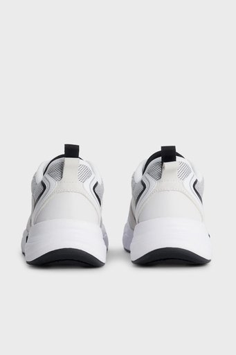 Calvin Klein Logolu Kalın Tabanlı Sneaker Bayan Ayakkabı YW0YW00891 0K5 BEYAZ - 4