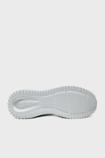 Calvin Klein Logolu Kalın Tabanlı Sneaker YM0YM0096801W Erkek Ayakkabı YM0YM00968 01W BEYAZ-SİYAH - 6