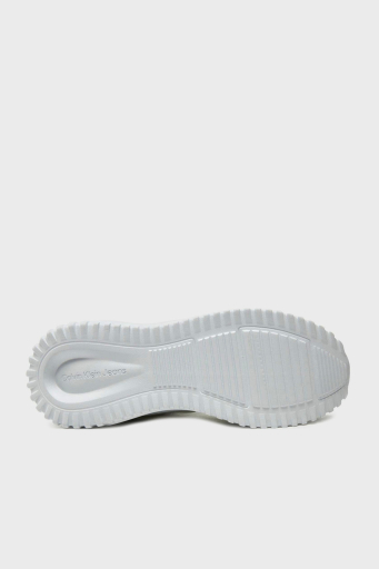Calvin Klein Logolu Kalın Tabanlı Sneaker YM0YM0096801W Erkek Ayakkabı YM0YM00968 01W BEYAZ-SİYAH - 12