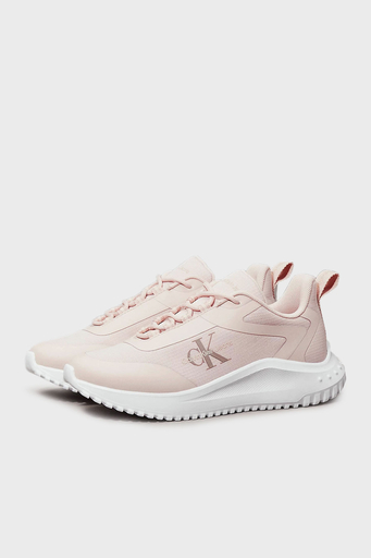 Calvin Klein Logolu Kalın Tabanlı Sneaker YW0YW014420JY Bayan Ayakkabı YW0YW01442 0JY PUDRA - 3
