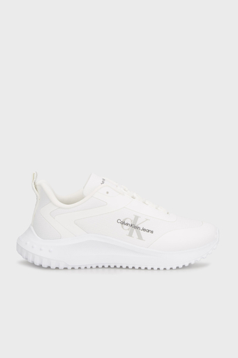 Calvin Klein Logolu Kalın Tabanlı Sneaker YW0YW014420K4 Bayan Ayakkabı YW0YW01442 0K4 BEYAZ - 1