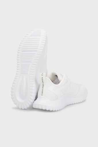Calvin Klein Logolu Kalın Tabanlı Sneaker YW0YW014420K4 Bayan Ayakkabı YW0YW01442 0K4 BEYAZ - 4