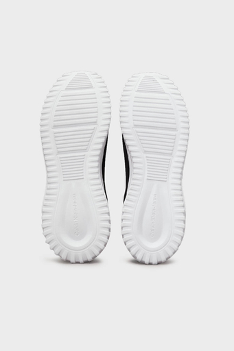Calvin Klein Logolu Kalın Tabanlı Sneaker YW0YW016650GM Bayan Ayakkabı YW0YW01665 0GM SİYAH-BEYAZ - 5