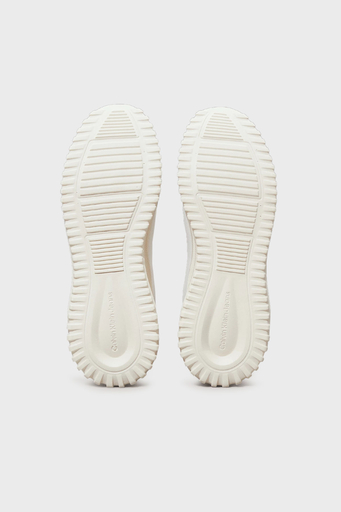 Calvin Klein Logolu Kalın Tabanlı Sneaker YW0YW016650LE Bayan Ayakkabı YW0YW01665 0LE BEYAZ-PUDRA - 7