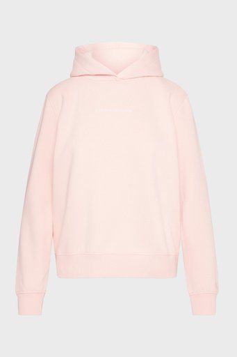 Calvin Klein Logolu Kapüşonlu Pamuklu Regular Fit J20J221066TLV Bayan Sweat J20J221066 TLV PEMBE - 5