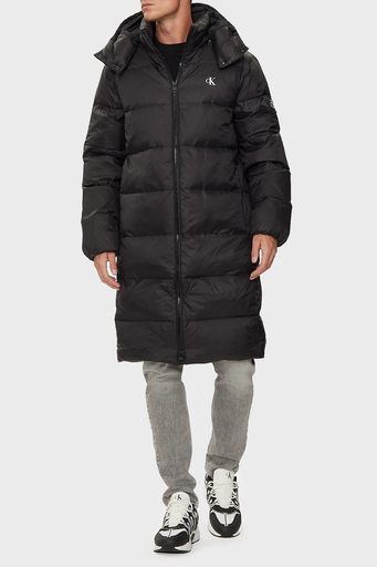 Calvin Klein Logolu Kuş Tüyü Dolgulu Şişme J30J326102BEH Erkek Mont J30J326102 BEH SİYAH - 3