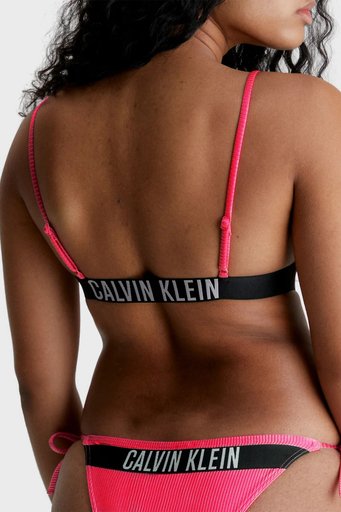 Calvin Klein Logolu KW0KW01969XI1 Bayan Bikini Üstü KW0KW01969 XI1 PEMBE - 2