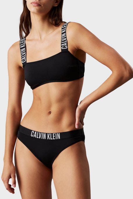 Calvin Klein Logolu KW0KW02856BEH Bayan Bikini Altı KW0KW02856 BEH SİYAH - 1