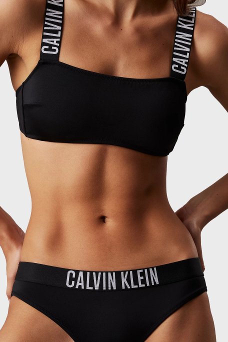 Calvin Klein Logolu KW0KW02856BEH Bayan Bikini Altı KW0KW02856 BEH SİYAH - 3