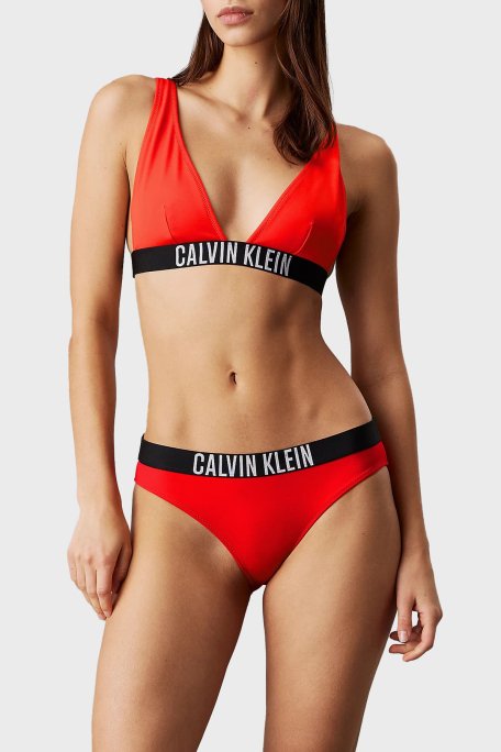 Calvin Klein Logolu KW0KW02856XM8 Bayan Bikini Altı KW0KW02856 XM8 KIRMIZI - 1