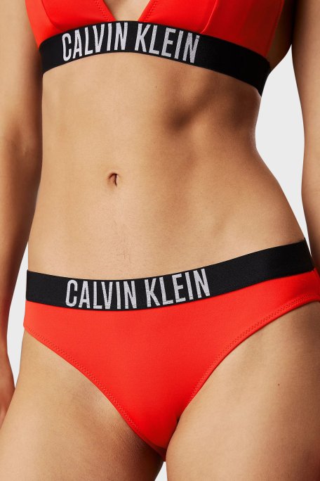 Calvin Klein Logolu KW0KW02856XM8 Bayan Bikini Altı KW0KW02856 XM8 KIRMIZI - 3