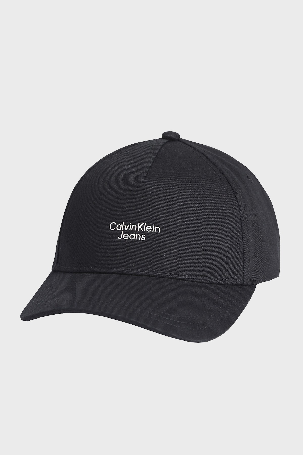Calvin Klein Logolu Organik Pamuklu Erkek Şapka K50K508974 BDS SİYAH